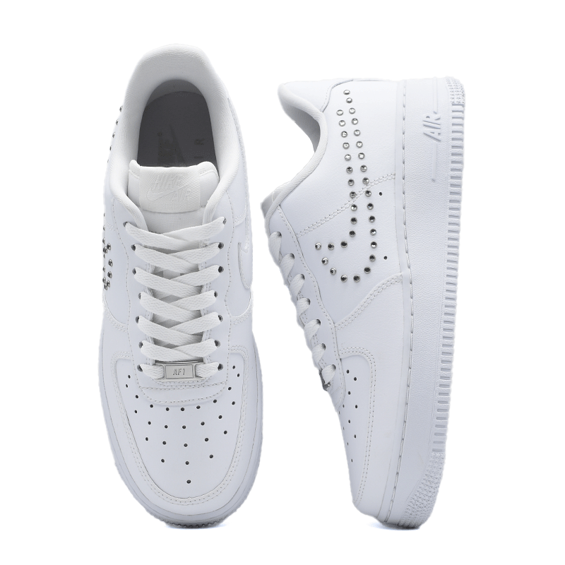 Nike Air Force 1 ホワイト/シルバー 美品 レア商品 NIKE AIR FORCE 1 LOW RETRO WHITE/METALLIC SILVER-METALLIC