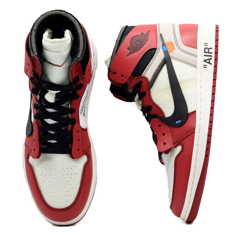 【超希少!!!】【赤字覚悟!!!】Off-White AirJordan1レッド Off-White x Air Jordan 1 Chicago — Kick Game
