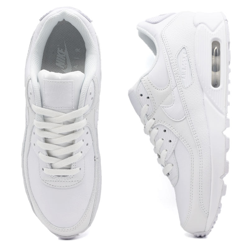 Nike air white leather online