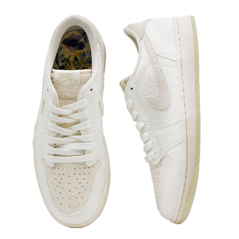 NIKE AJ1 LOW クリスポール Light cream and sail 11/28発売｜Chris Paul × Nike Air Jordan 1 Low OG 