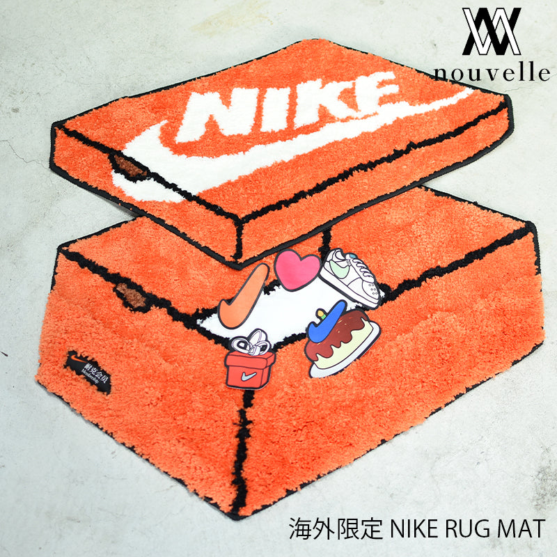【週末限定値下げ】海外限定 NIKE ラグマット 新品 週末限定値下げ】海外限定 NIKE ラグマット 新品