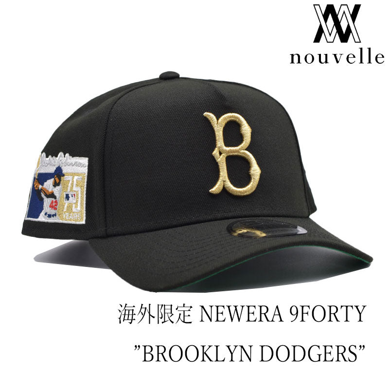 海外限定New Era 9FORTY 黒 9FORTY ニューヨーク・ヤンキース ブラック × ホワイト