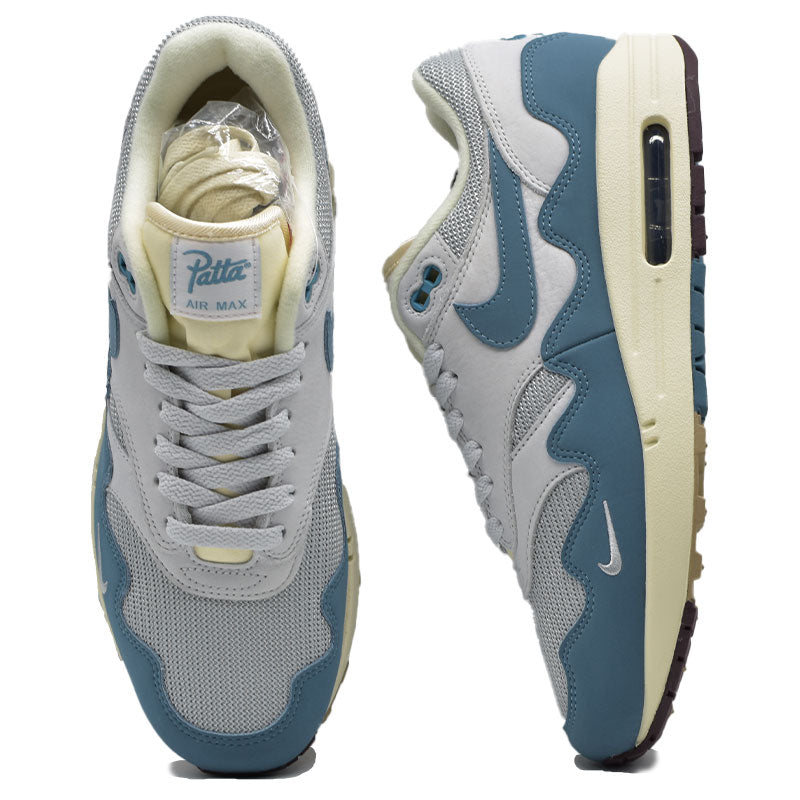 PATTA × NIKE AIR MAX 1 “NOISEAQUA” DH1348-004 – nouvelle