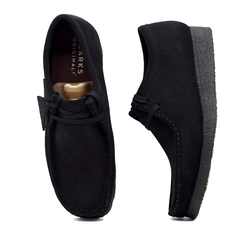 Women's Wallabee - Black Suede
