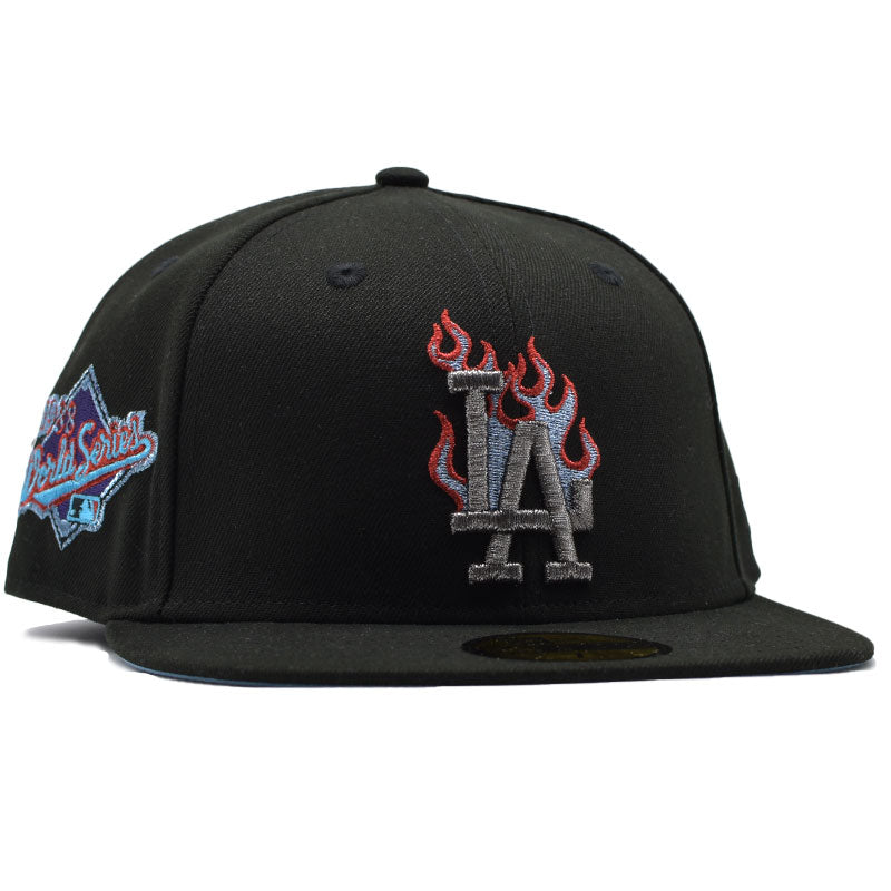 海外限定 NEW ERA 59 FIFTY LOS ANGELES DODGERS FLAME