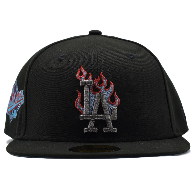 海外限定 NEW ERA 59 FIFTY LOS ANGELES DODGERS FLAME