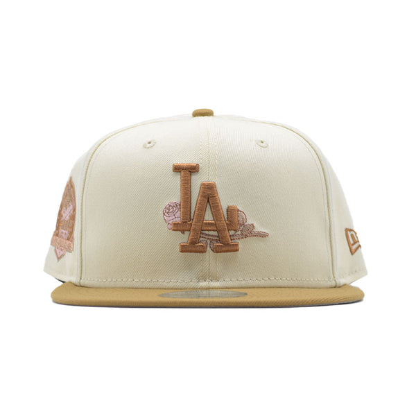 海外限定 NEW ERA 9FIFTY ” LOS ANGELES DODGERS WHITE BROWN ”