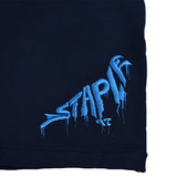 STAPLE PIGEON DRIP SWEATSHORT NAVY