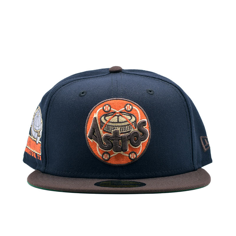 海外限定 NEW ERA 59FIFTY ” HOUSTON ASTROS NAVY BROWN ”