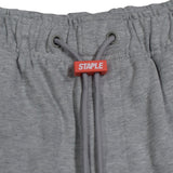 STAPLE PIGEON DRIP SWEATSHORT HEATHER