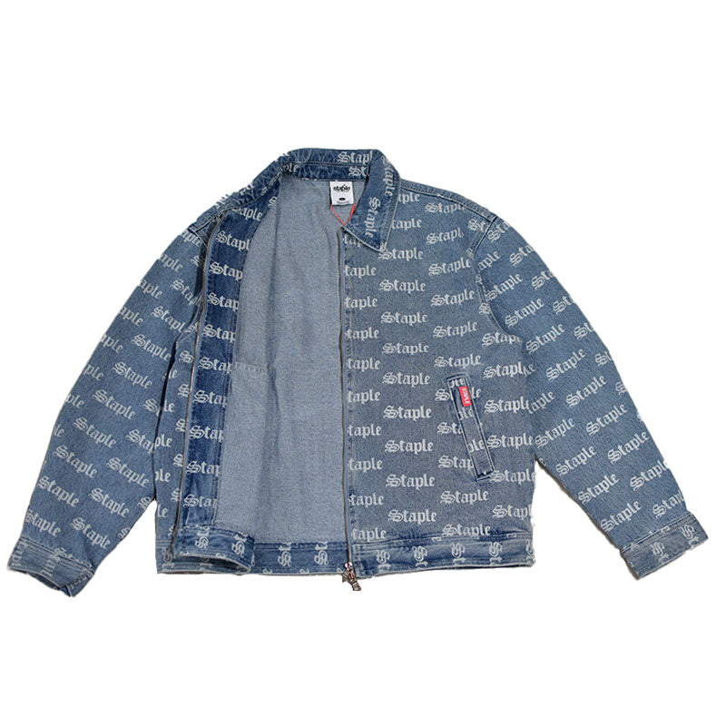 STAPLE BOWERY DENIM JACKET LIGHT BLUE