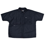 STAPLE RITZ S/S NYLON SHIRT BLACK