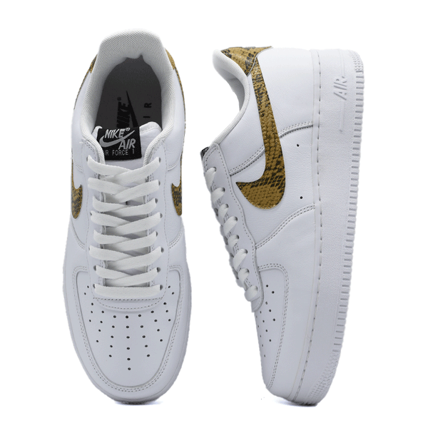 NIKE AIR FORCE 1 RETRO PRM QS IVORY SNAKE AO1635-100