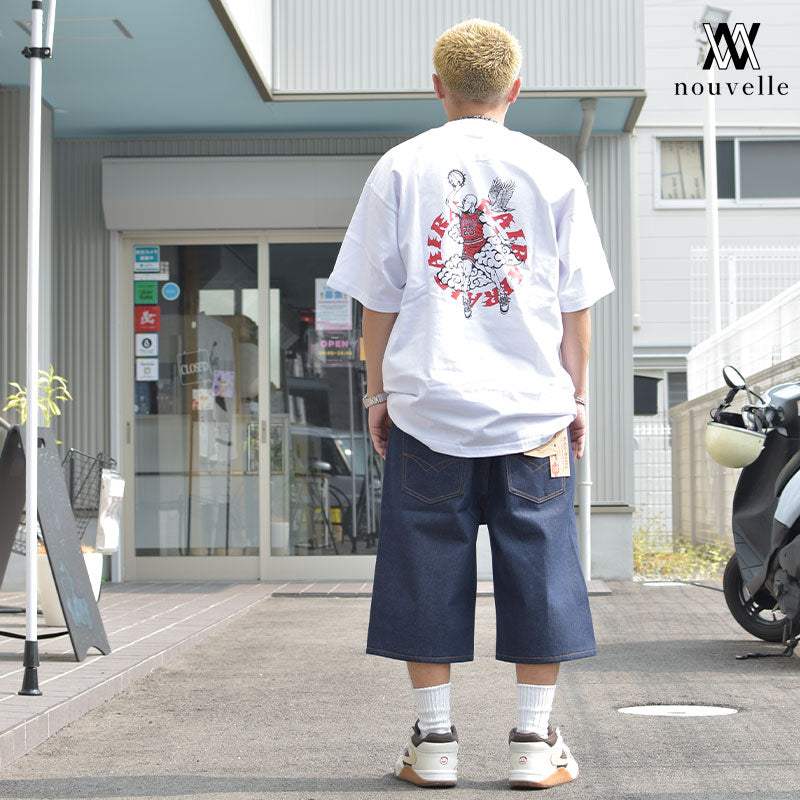 KNO-BETTA DENIM SHORTS デニム ショーツ インディゴ