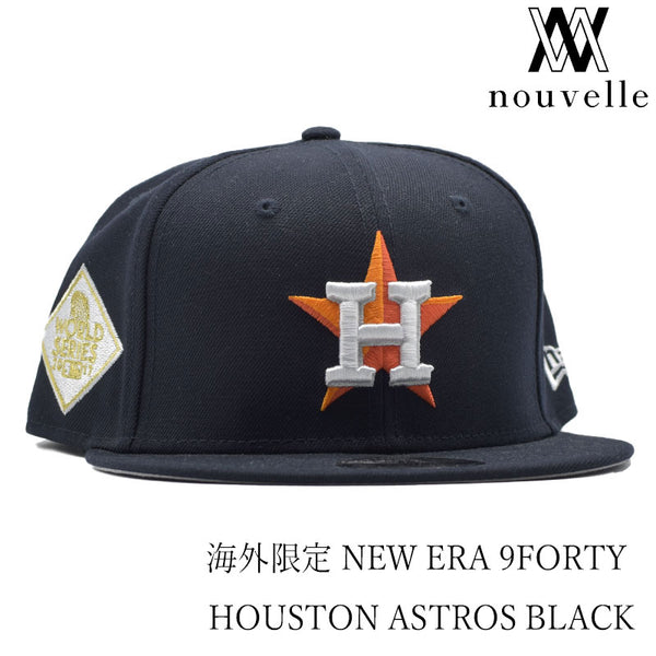 海外限定 NEW ERA 9FORTY HOUSTON ASTROS BLACK
