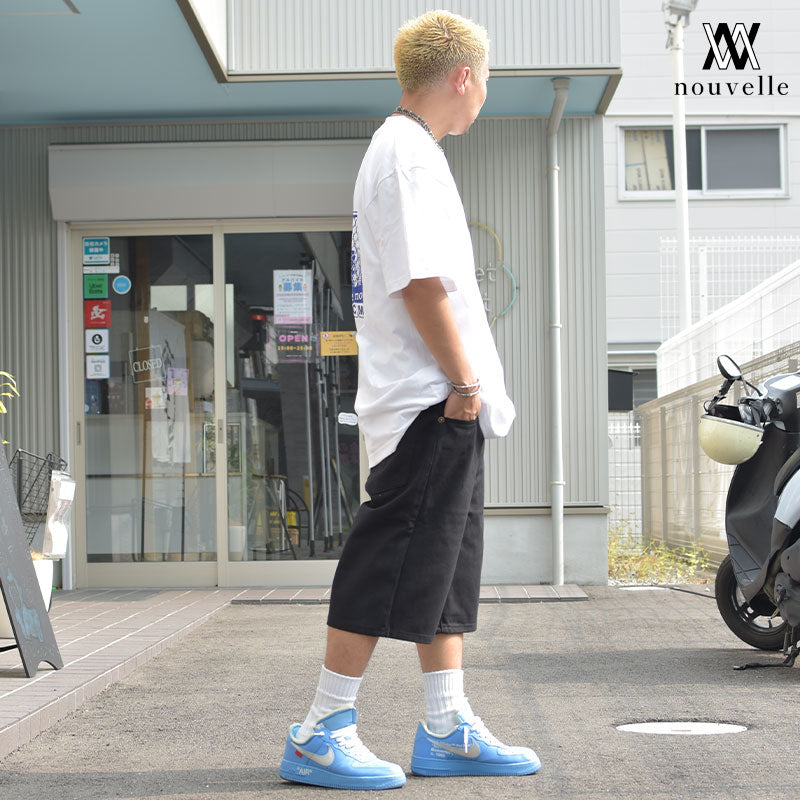 KNO-BETTA DENIM SHORTS デニム ショーツ ブラックデニム