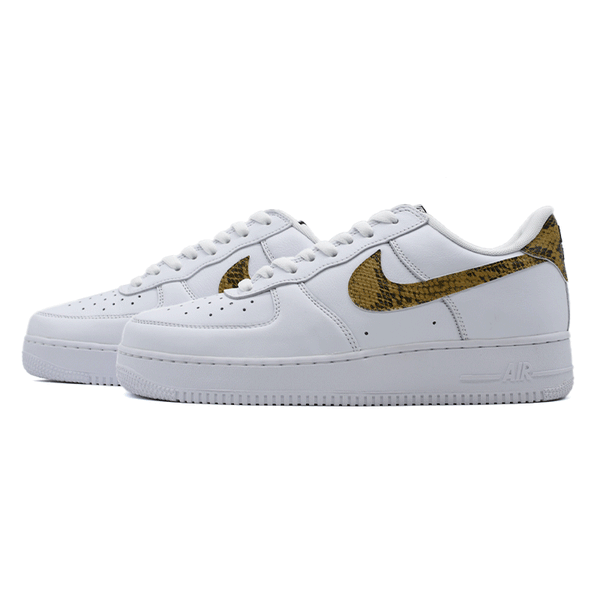 NIKE AIR FORCE 1 RETRO PRM QS IVORY SNAKE AO1635-100