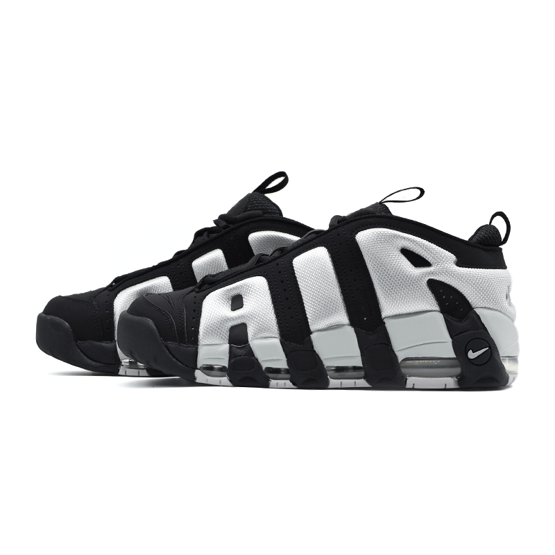 NIKE AIR MORE UPTEMPO LOW " BLACK SILVER " FZ3055-001