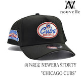 海外限定 NEW ERA 9FORTY ” CHICAGO CUBS BLACK ”