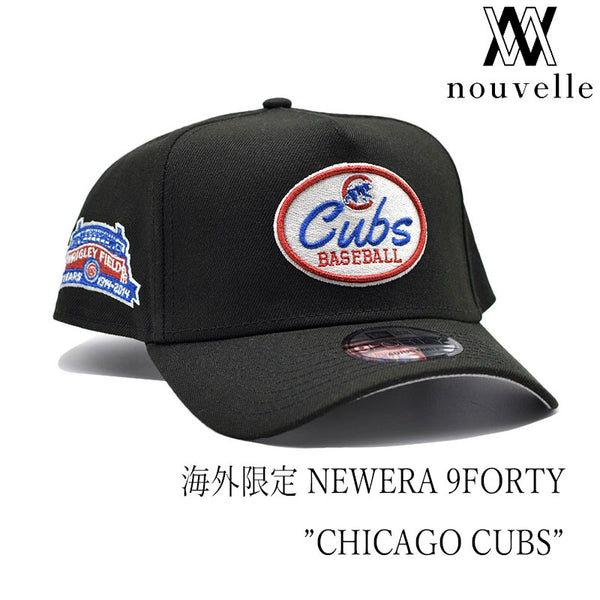 海外限定 NEW ERA 9FORTY ” CHICAGO CUBS BLACK ”