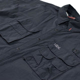 STAPLE RITZ S/S NYLON SHIRT BLACK