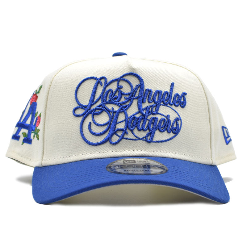 海外限定 NEW ERA 9FORTY LOSANGELES DODEGERS BLUE WHITE