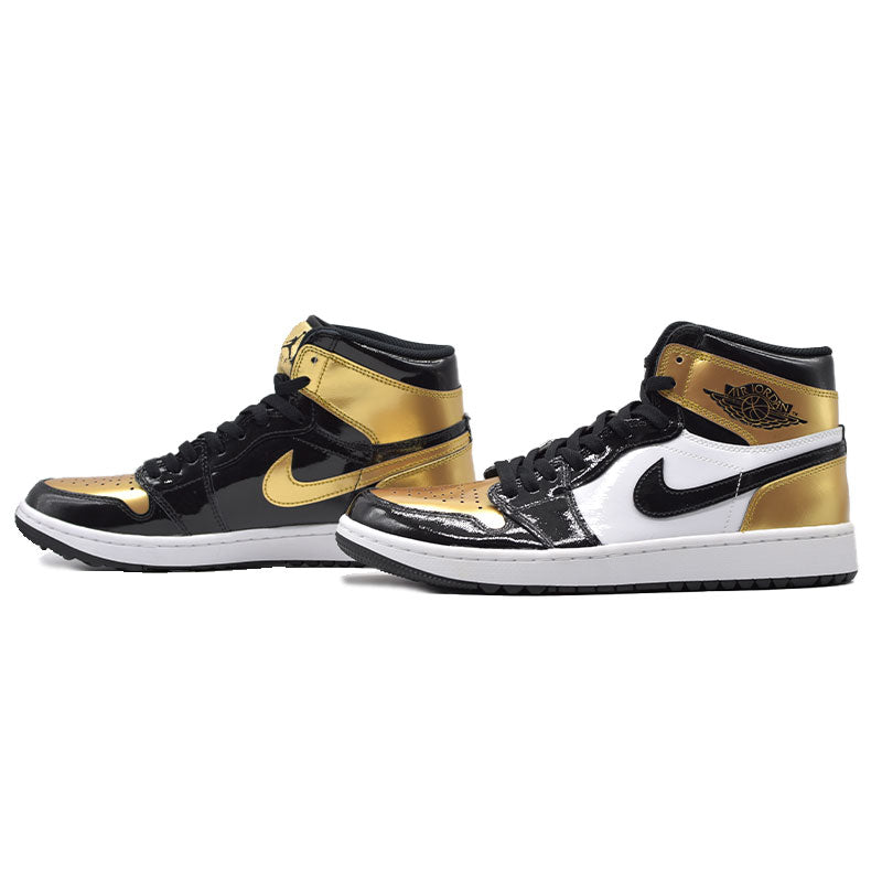 NIKE AIR JORDAN 1 HIGH GOLF “ GOLD TOE ” DQ0660-002