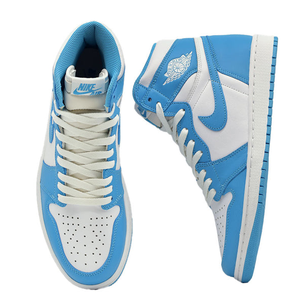 NIKE AIR JORDAN 1 RETRO HIGH " UNC " 555088-117