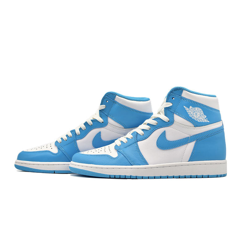 NIKE AIR JORDAN 1 RETRO HIGH " UNC " 555088-117