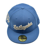 海外限定 NEW ERA 59FIFTY ” LOS ANGELES DODGERS LIGHT BLUE ”