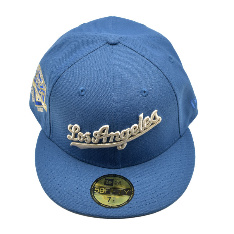 海外限定 NEW ERA 59FIFTY ” LOS ANGELES DODGERS LIGHT BLUE ”