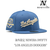 海外限定 NEW ERA 59FIFTY ” LOS ANGELES DODGERS LIGHT BLUE ”