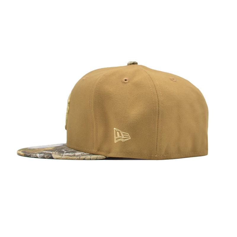 海外限定 NEW ERA 59FIFTY ” OAKLAND ATHLETICS BROWN REALTREE ”