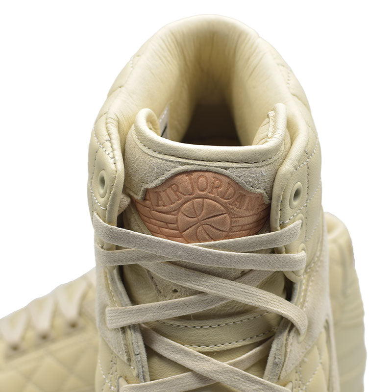 JUST DON × NIKE AIR JORDAN 2 RETRO BEACH / METALLIC GOLD - UNIVERSITY RED 834825-250