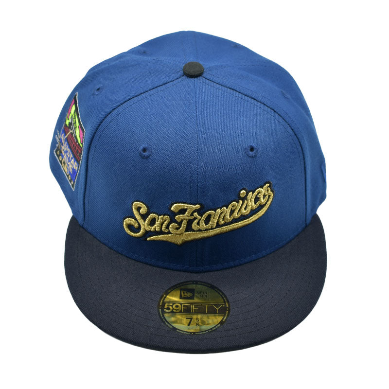 海外限定 NEW ERA 59FIFTY ” SAN FRANCISCO GIANTS BLUE NAVY ”