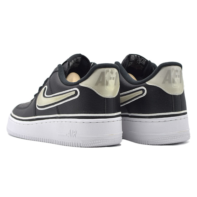 NBA × NIKE AIR FORCE 1 LOW SPORT " BLACK / WHITE " AJ7748-001