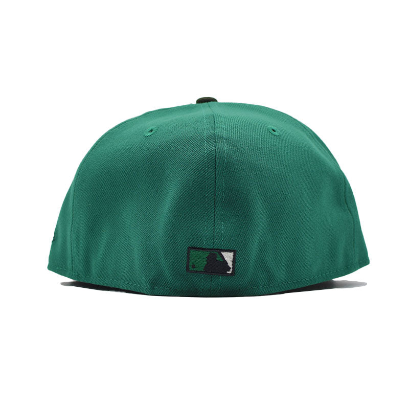 海外限定 NEW ERA 59FIFTY ” LOS ANGELES DODGERS GREEN BLACK ” UPSIDE DOWN LOGO