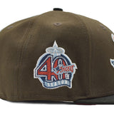 海外限定 NEW ERA 59FIFTY ANAHEIM ANGELS BROWN