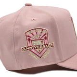 海外限定 NEW ERA 9FORTY LOS ANGELES DODGERS 50TH ANNIVERSARY PINK