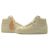 JUST DON × NIKE AIR JORDAN 2 RETRO BEACH / METALLIC GOLD - UNIVERSITY RED 834825-250