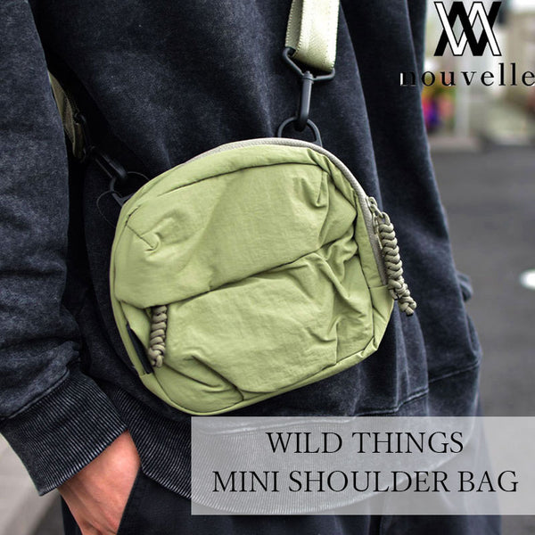 WILD THINGS MINI SHOULDER BAG カーキ