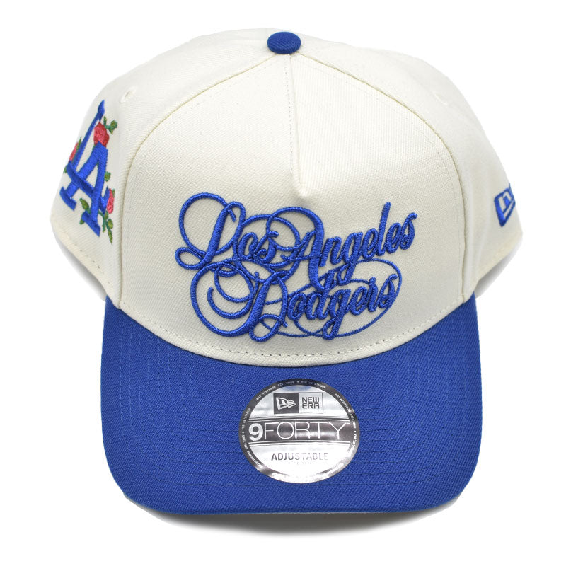 海外限定 NEW ERA 9FORTY LOSANGELES DODEGERS BLUE WHITE