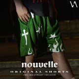 nouvelle ORIGINAL SHORTS -2nd Anniversary Exclusive- " FLAME CROSS "