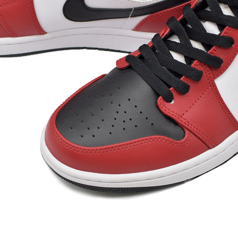 NIKE AIR JORDAN 1 MID "CHICAGO BLACK TOE" 554724-069