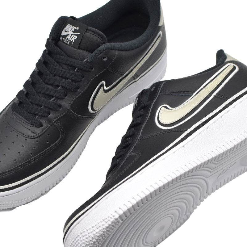 NBA × NIKE AIR FORCE 1 LOW SPORT " BLACK / WHITE " AJ7748-001
