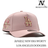 海外限定 NEW ERA 9FORTY LOS ANGELES DODGERS 50TH ANNIVERSARY PINK