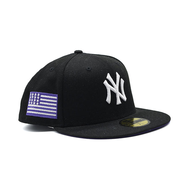 海外限定 NEW ERA NEW YORK YANKEES AUX PACK USA FLAG PATCH HAT CLUB EXCLUSIVE 59FIFTY FITTED HAT