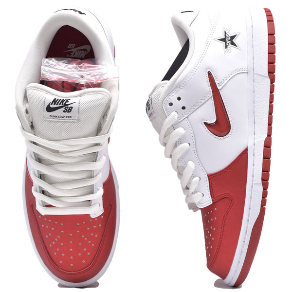 SUPREME × NIKE DUNK LOW " VARSITY RED / WHITE " CK3480-600