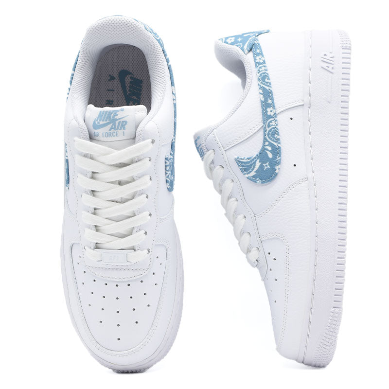 海外限定 NIKE AIR FORCE 1 '07 ESSENTIALS " BLUE PAISLEY " DH4406-100