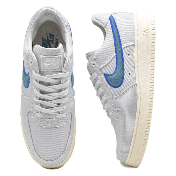 NIKE AIR FORCE 1 LOW CANVAS " PHOTON DUST / GAME ROYAL " HV1204-001